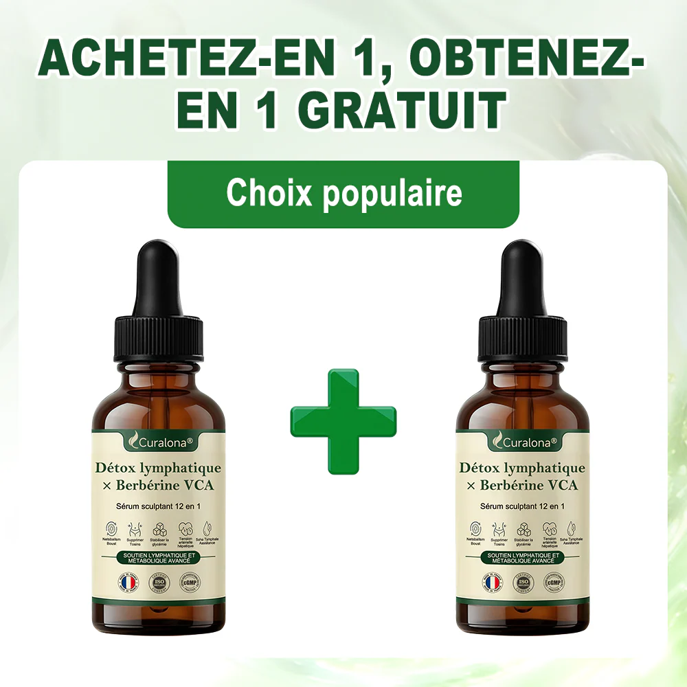 🔥 NOUVEAUTÉ | 🇫🇷 Curalona® Sérum Sculptant 12-en-1 Détox Lymphatique × Berbérine ,Élimine les toxines, aide à brûler les graisses tenaces, lisse les rides et soutient le confort articulaire. - Image 18