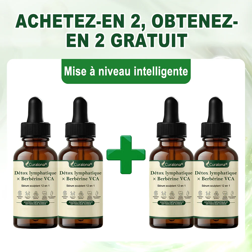 🔥 NOUVEAUTÉ | Curalona® Sérum Sculptant 12-en-1 Détox Lymphatique × Berbérine ,Élimine les toxines, aide à brûler les graisses tenaces, lisse les rides et soutient le confort articulaire. - Image 17