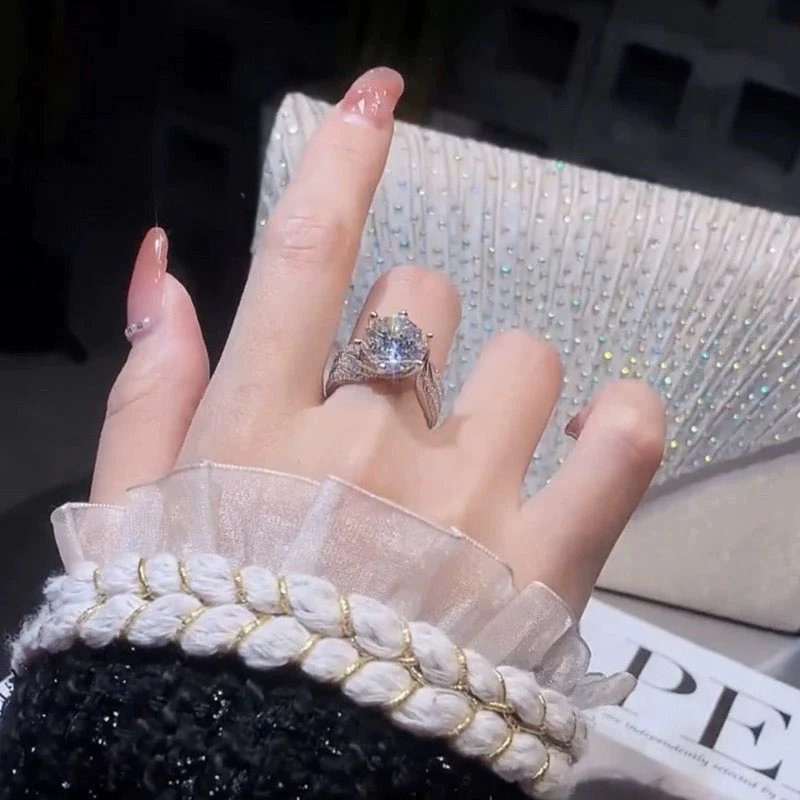 ⭐ Évalué parmi les meilleurs丨Purelora™💍Bague Diamant Moissanite Magnetology | Profitez des bienfaits de la thérapie magnétique, du titane et du moissanite pour améliorer le bien-être, la circulation sanguine et la combustion des graisses. - Image 12