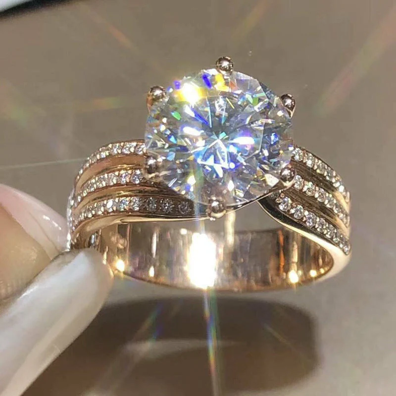 ⭐ Évalué parmi les meilleurs丨Purelora™💍Bague Diamant Moissanite Magnetology | Profitez des bienfaits de la thérapie magnétique, du titane et du moissanite pour améliorer le bien-être, la circulation sanguine et la combustion des graisses. - Image 7