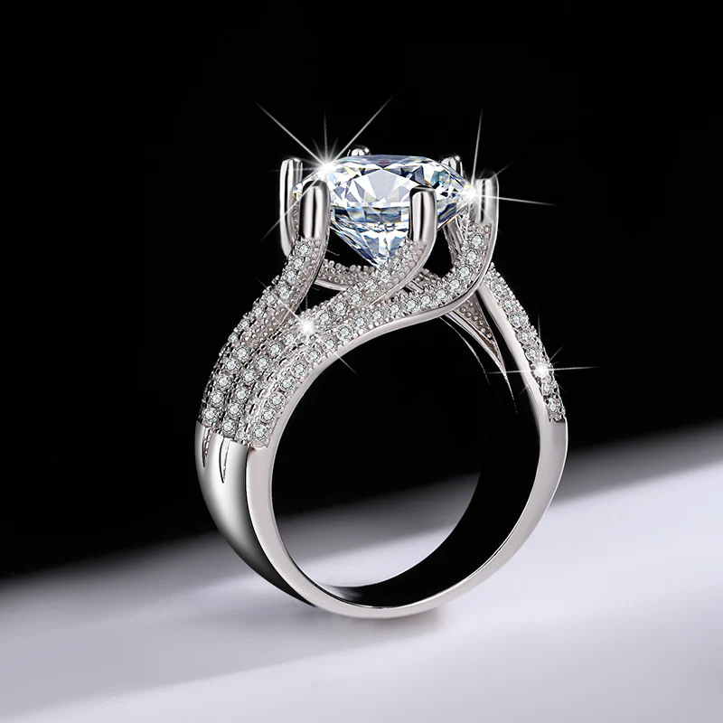 ⭐ Évalué parmi les meilleurs丨Purelora™💍Bague Diamant Moissanite Magnetology | Profitez des bienfaits de la thérapie magnétique, du titane et du moissanite pour améliorer le bien-être, la circulation sanguine et la combustion des graisses. - Image 9