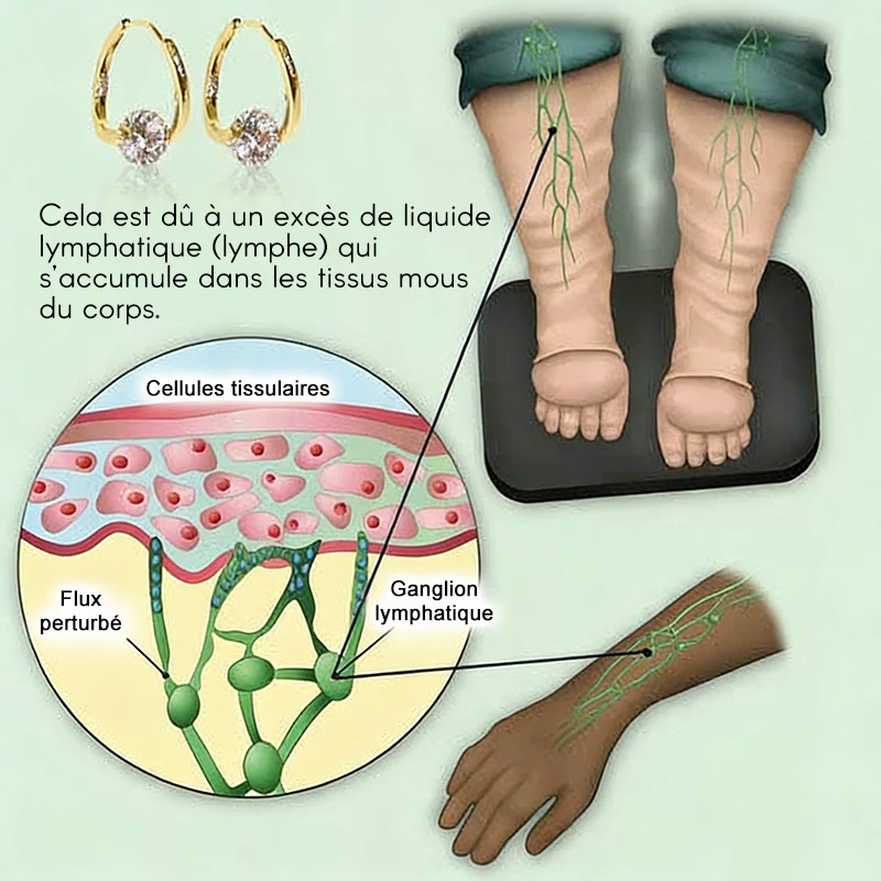 (🔥DERNIER JOUR DE PROMO - 80 % DE RÉDUCTION🔥) CZTICLE® Boucles d'oreilles Lymphvity MagneTherapy au germanium - Image 5
