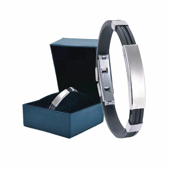 🏆 Meilleure vente丨Therapeutic Lympunclog Titanium Wristband — Inspiré par TitaniumION pour un usage quotidien, il soutient la circulation sanguine, la relaxation et soulage les inconforts articulaires. Aide à la détox et au soutien lymphatique. - Image 2