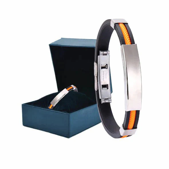 🏆 Meilleure vente丨Therapeutic Lympunclog Titanium Wristband — Inspiré par TitaniumION pour un usage quotidien, il soutient la circulation sanguine, la relaxation et soulage les inconforts articulaires. Aide à la détox et au soutien lymphatique. - Image 5